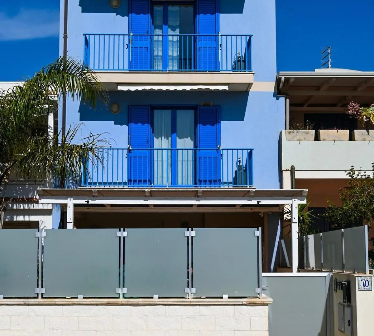 Casa Azul - Social Apartment - Parcheggio, Clima, 200Mt Dal Mare 스코글리티 이탈리아