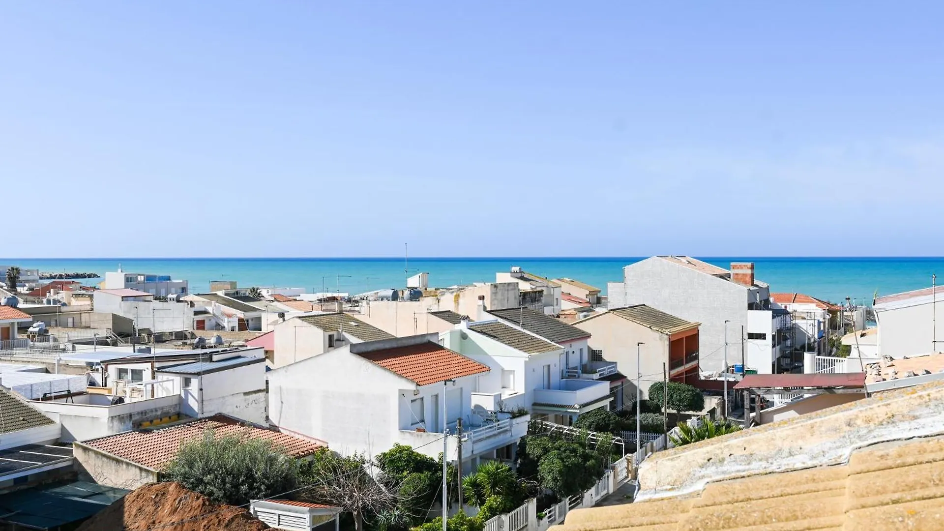 Casa Azul - Social Apartment - Parcheggio, Clima, 200Mt Dal Mare 스코글리티